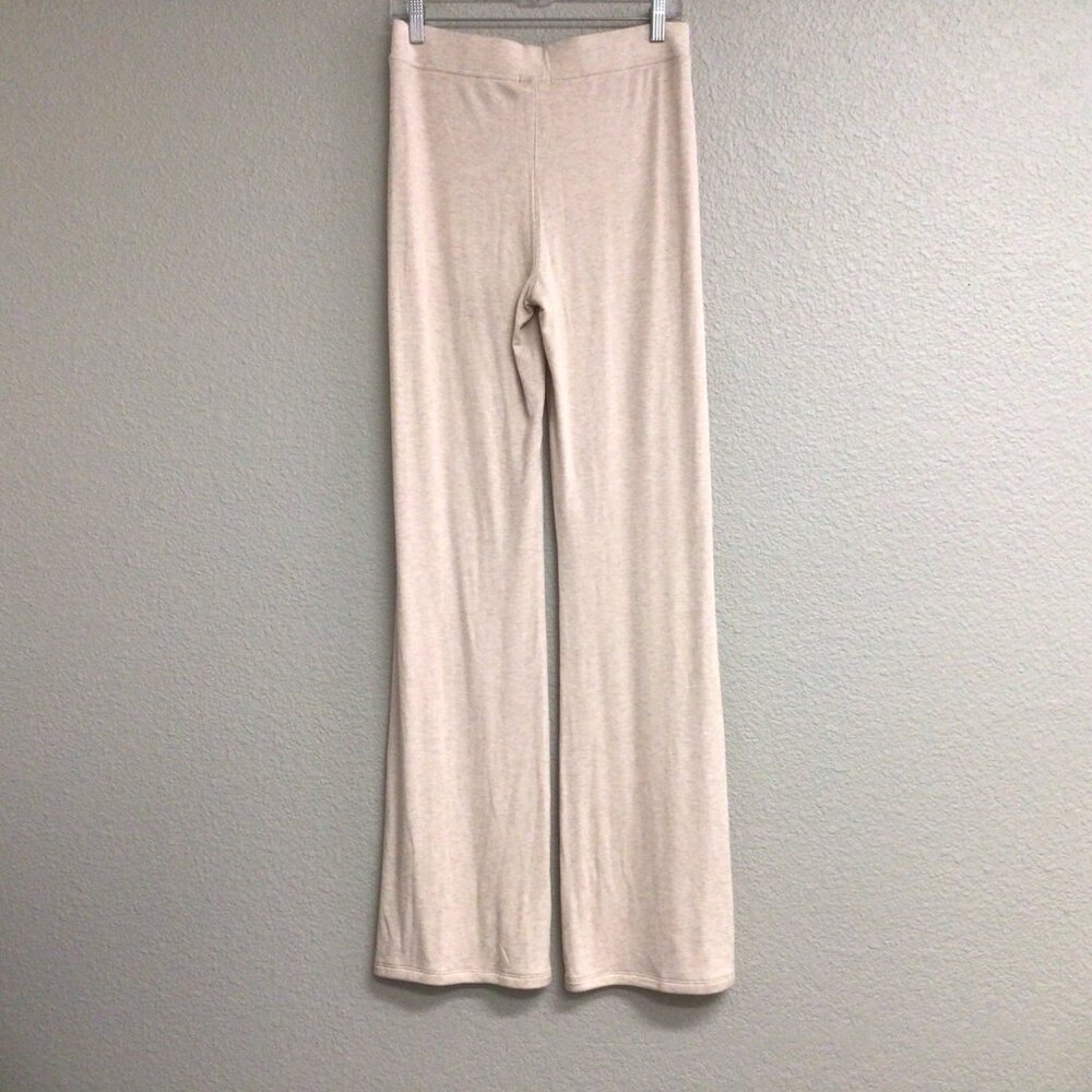ATM Anthony Thomas Melillo Ribbed Beige Pants Knit Women's Medium NWT $205 - Picture 12 of 13